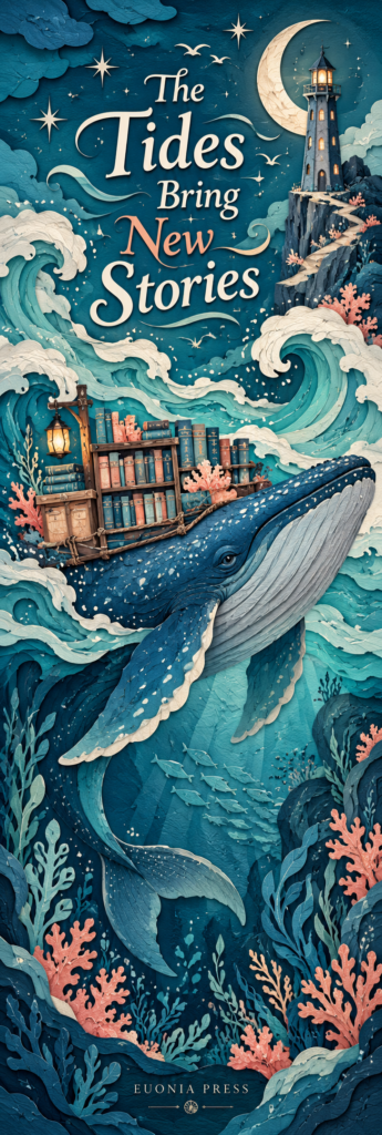 The Tides Bring New Stories Acrylic Bookmark
