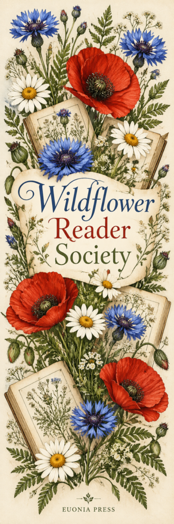 Wildflower Reader Society Acrylic Bookmark