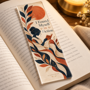I Found Myself in Fiction Acrylic Bookmark