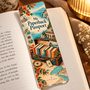 My Paperback Passport Acrylic Bookmark