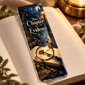 This Chapter Is Evidence Acrylic Bookmark