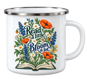 Bloom a Lot Enamel Mug