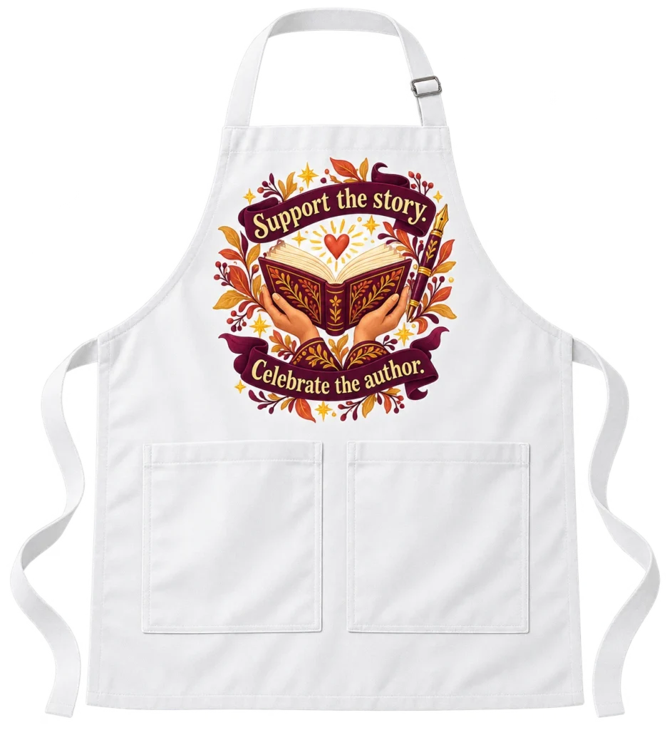 Celebrate Authors Reading Apron