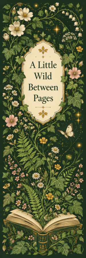 A Little Wild Between Pages — Bookmark & Notebook Combo