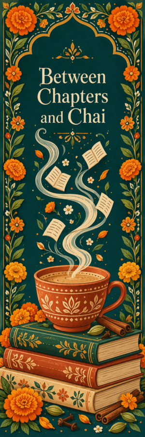 Between Chapters and Chai — Bookmark & Notebook Combo