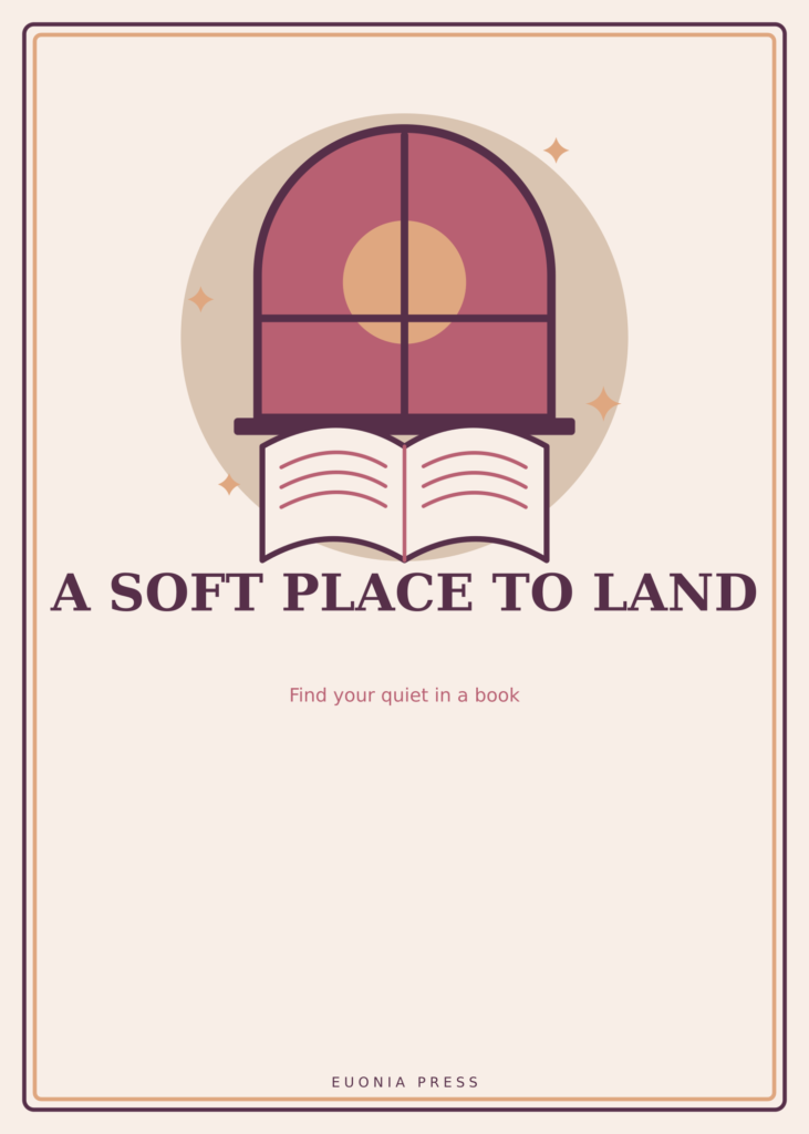 The Soft Landing Library Acrylic Desk Plaque