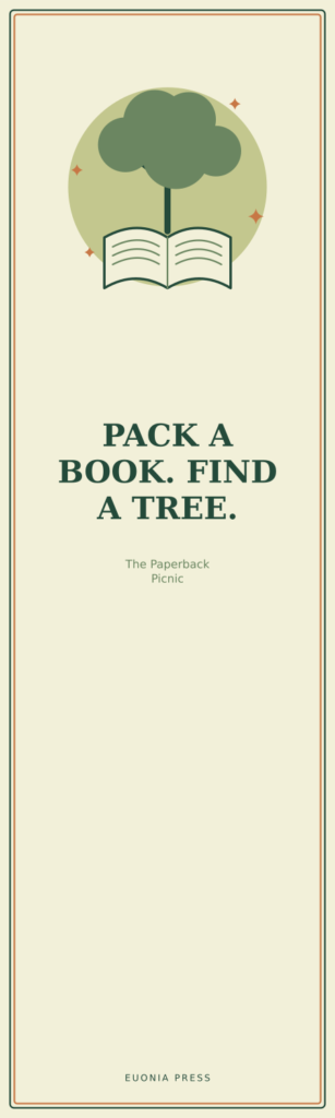 The Paperback Picnic Acrylic Bookmark