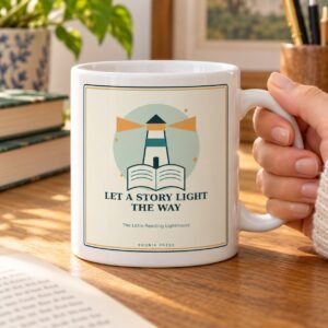The Little Reading Lighthouse Coffee Mug