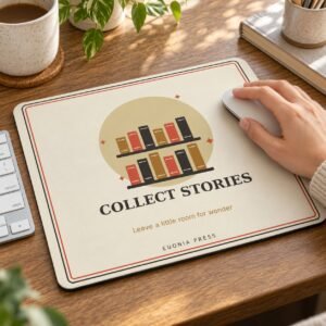 Collect Stories Not Deadlines Mouse Pad