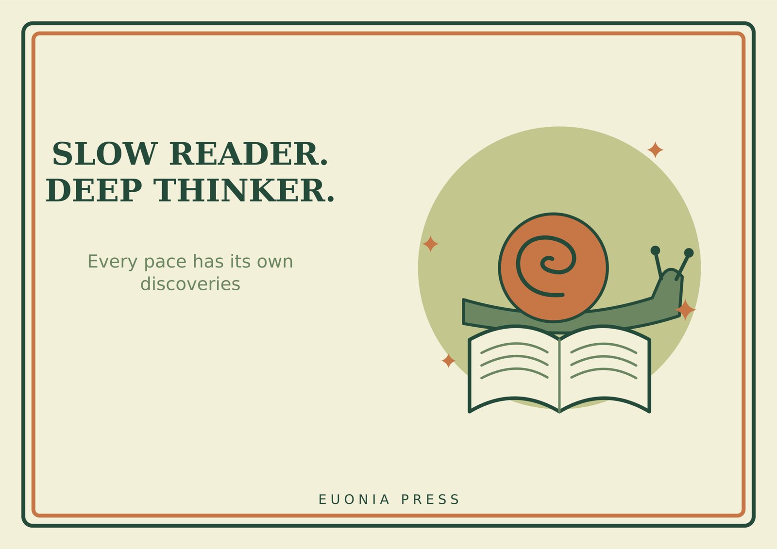 Slow Reader Deep Thinker 120-Piece Jigsaw Puzzle - Image 2