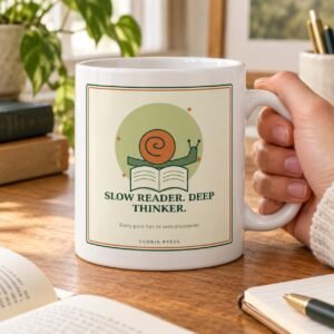 Slow Reader Deep Thinker Coffee Mug