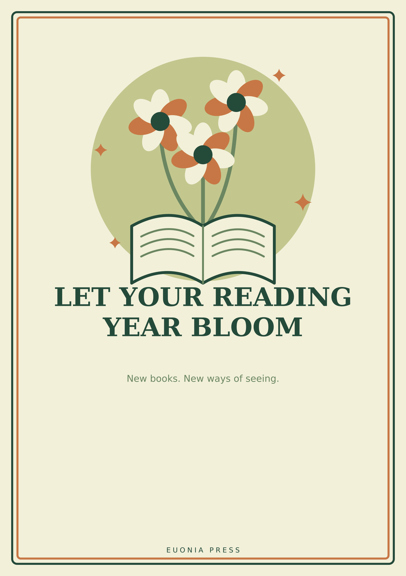 My Reading Year in Bloom Ruled Notebook - Image 2