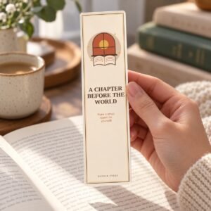 A Chapter Before the World Acrylic Bookmark