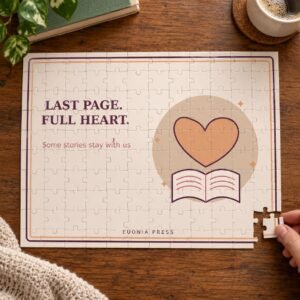 The Finished Book Feeling 120-Piece Jigsaw Puzzle