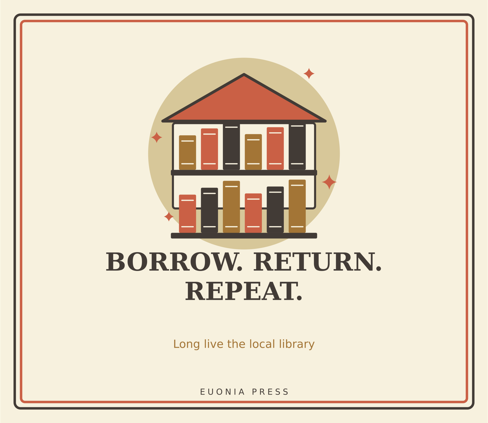 Borrow Return Repeat Mouse Pad - Image 2