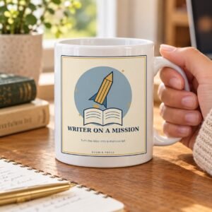 Writer on a Mission Coffee Mug