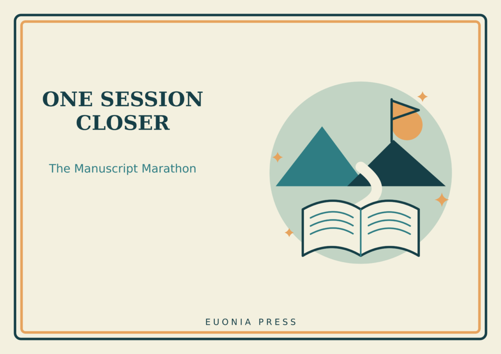 The Manuscript Marathon 120-Piece Jigsaw Puzzle