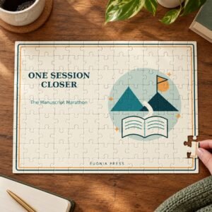 The Manuscript Marathon 120-Piece Jigsaw Puzzle