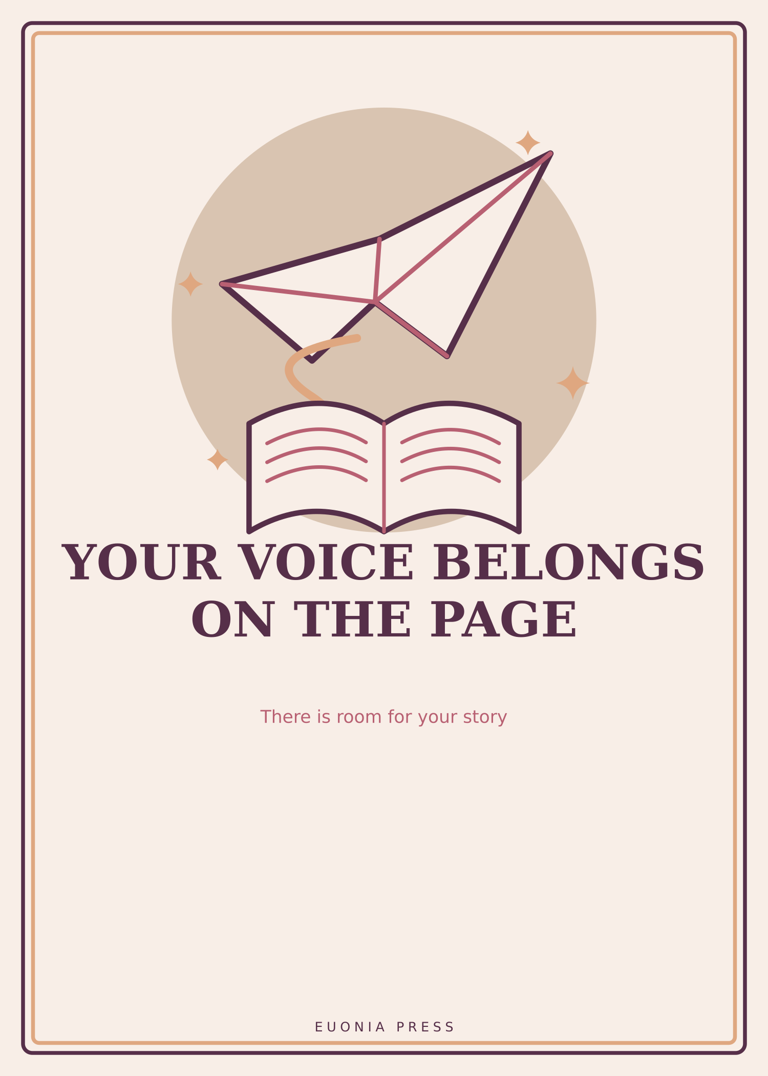 The Story Needs Your Voice Acrylic Desk Plaque - Image 2