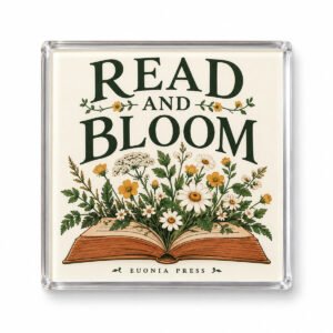 Read and Bloom Fridge Magnet