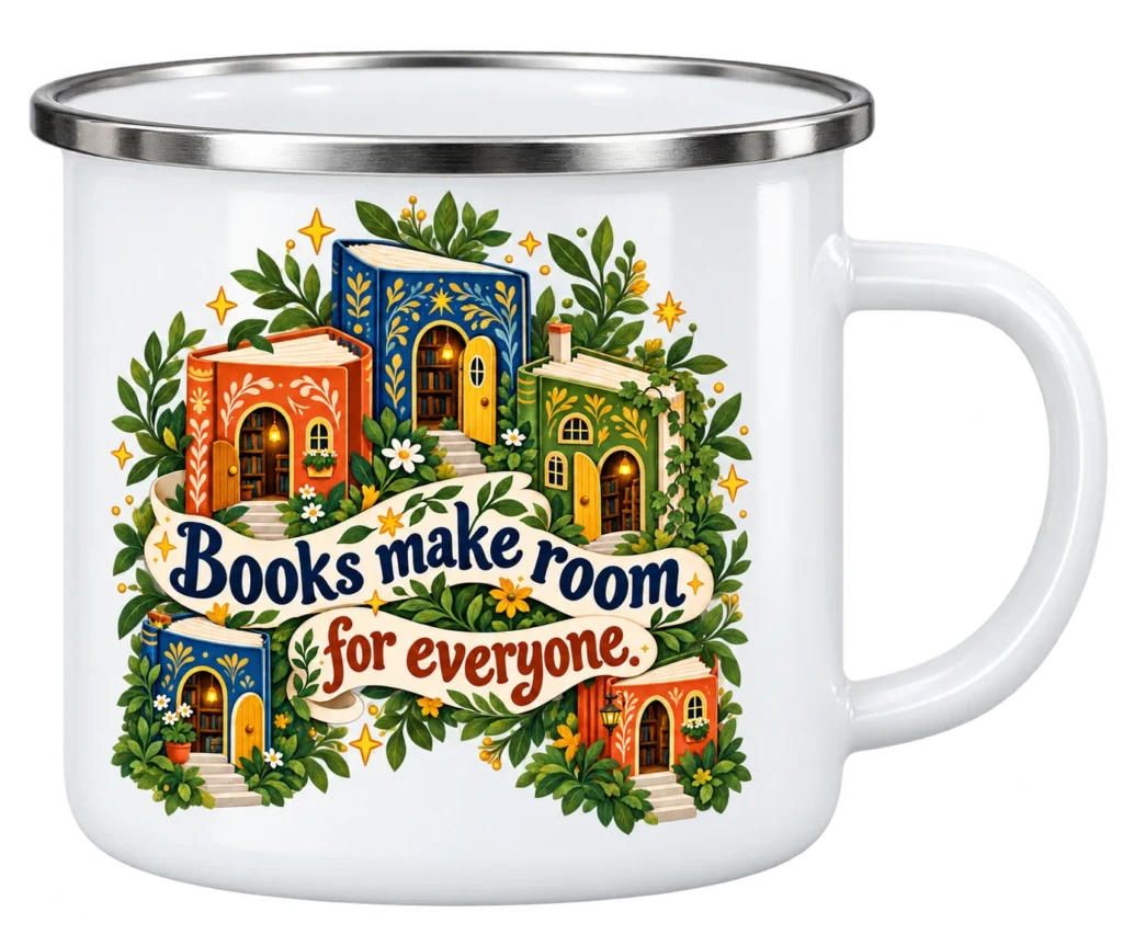 Every Reader Enamel Mug