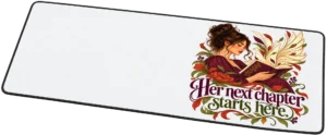 Her Next Chapter Reading Desk Mat