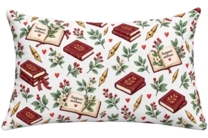 Indie Author Love Reading Pillow Cover