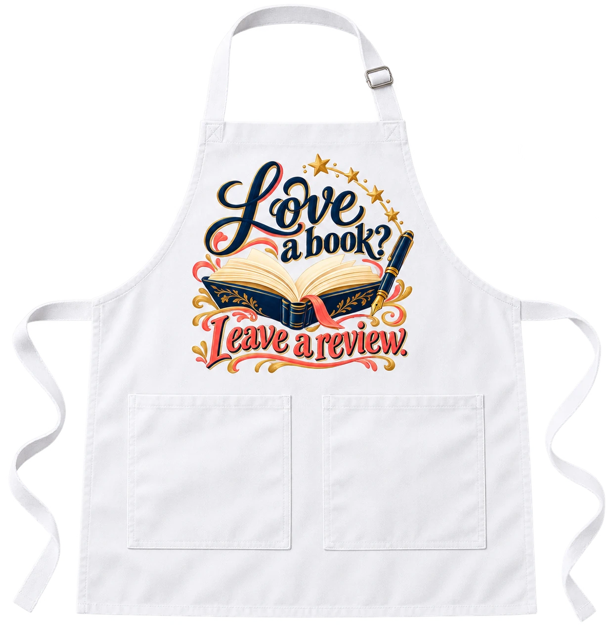 Leave a Review Reading Apron
