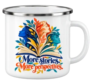 More Perspectives Enamel Mug