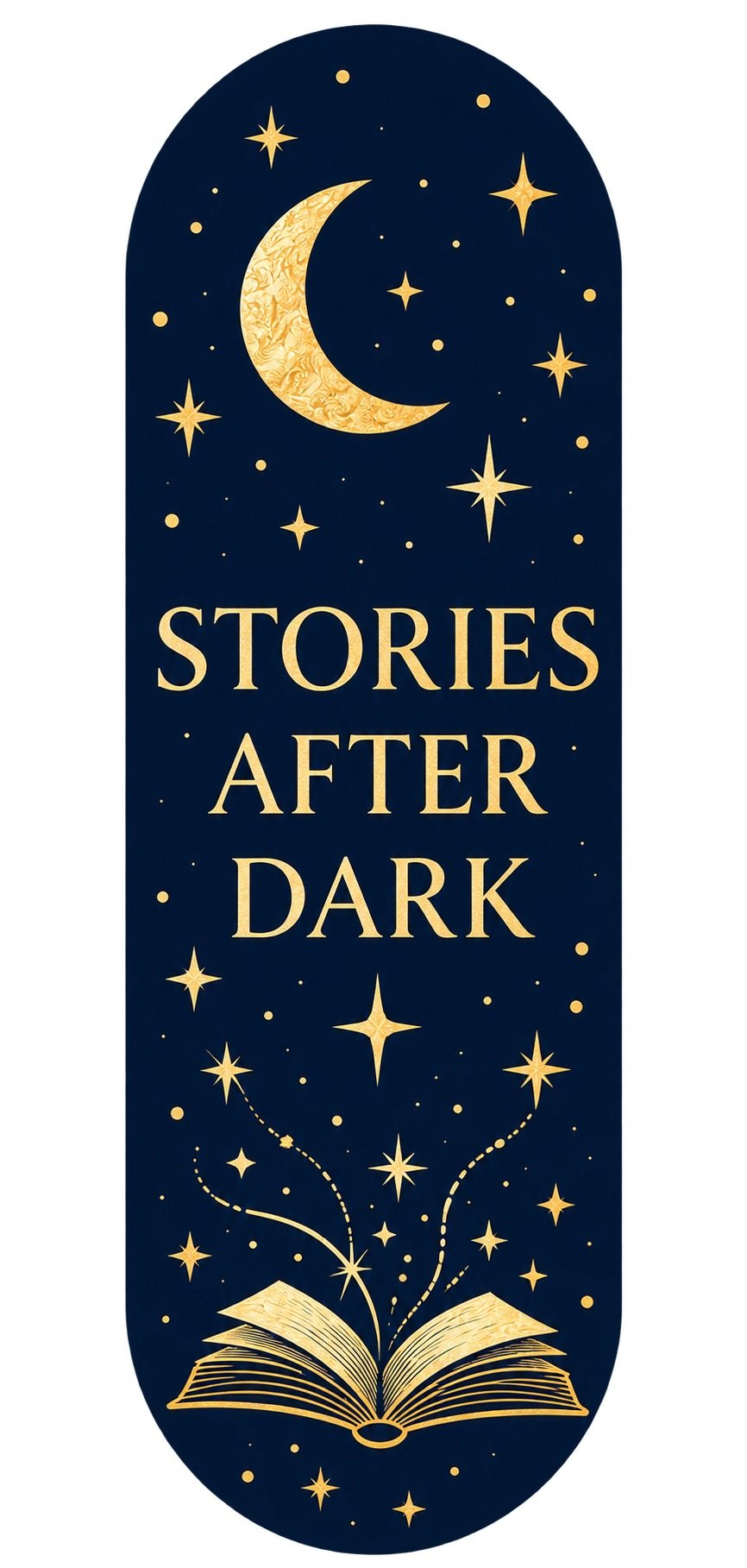 Stories After Dark Phone Grip by Euonia Press — complete artwork