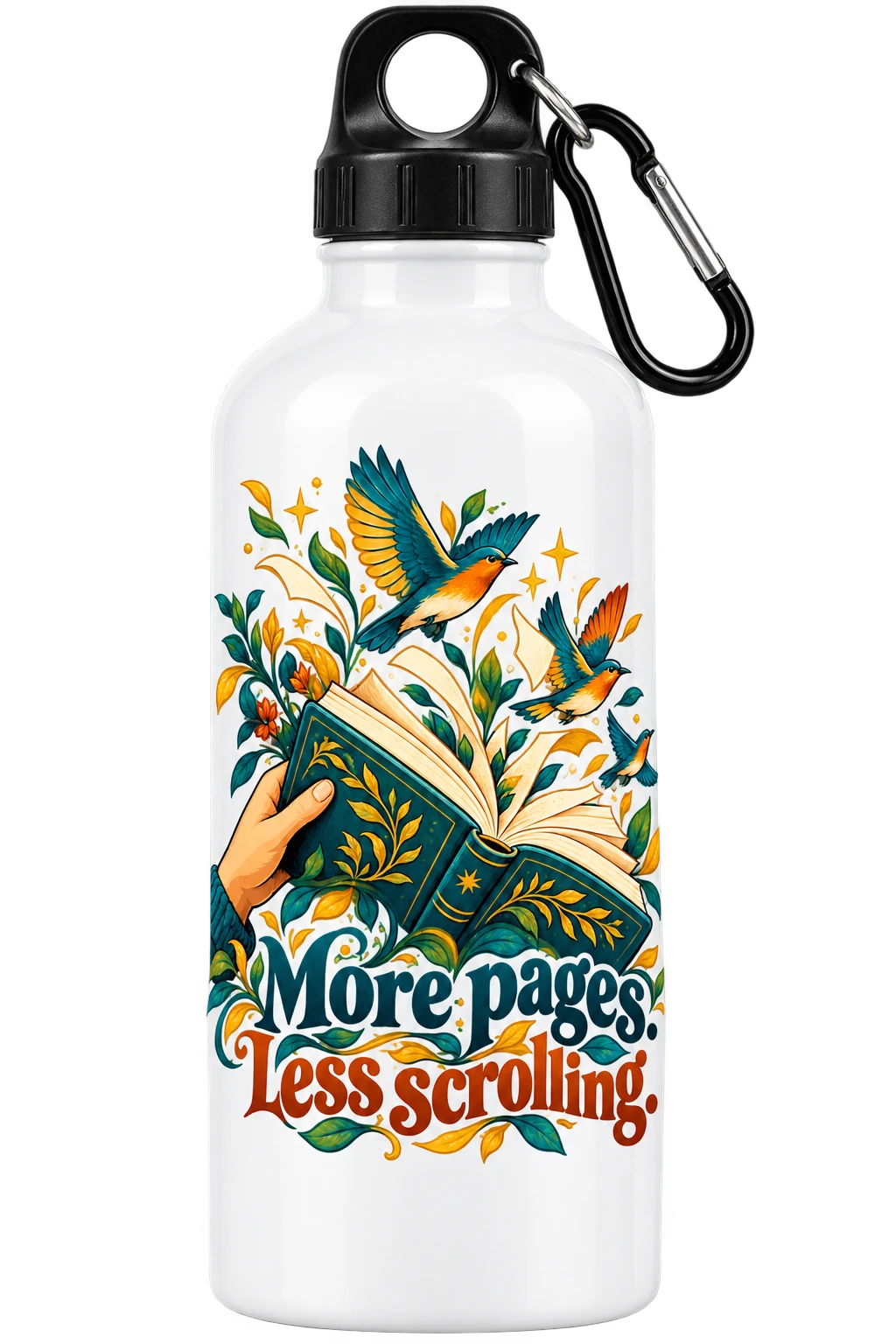 Pages Before Scrolling Sipper Bottle