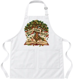Read Grow Repeat Reading Apron