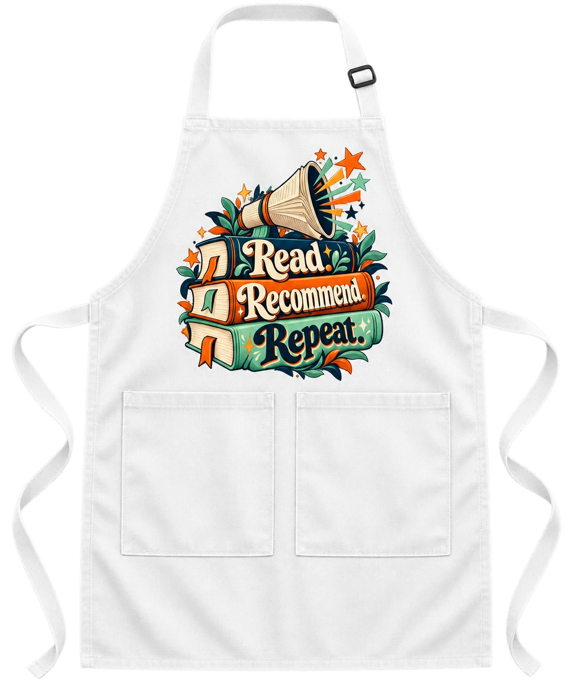 Read Recommend Repeat Reading Apron