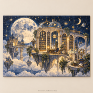 Lunar Library — Floating Lunar Library 120-Piece Jigsaw Puzzle