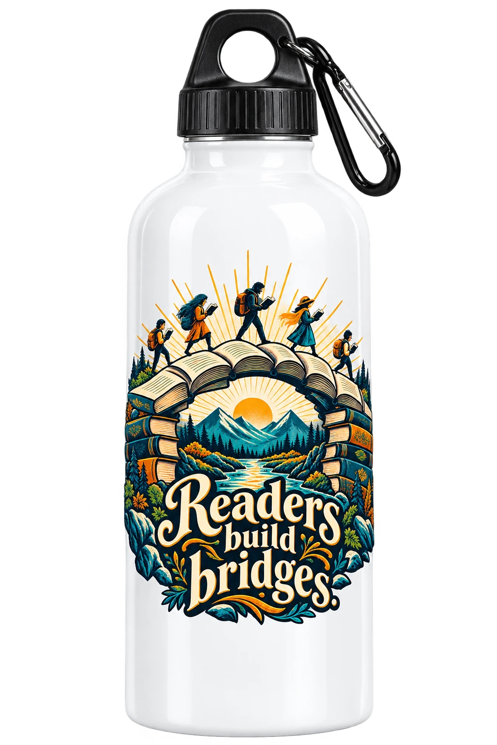 Readers Build Bridges Sipper Bottle