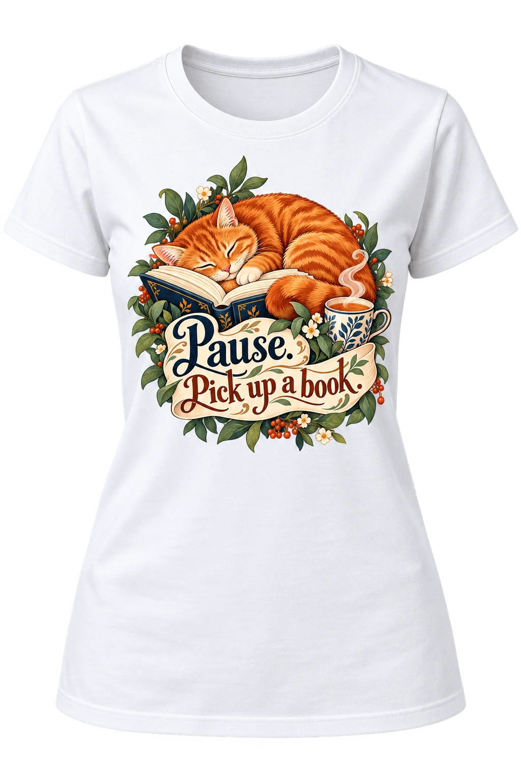 Reading Pause Women's T-Shirt