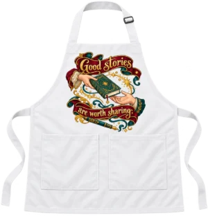 Stories Worth Sharing Reading Apron