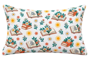 Sunrise Chapter Club Reading Pillow Cover
