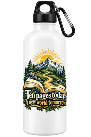 Ten Pages Today Sipper Bottle