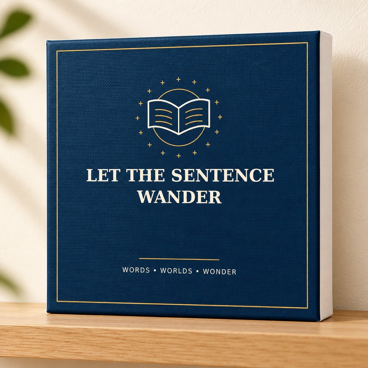 Let the Sentence Wander Writer Canvas
