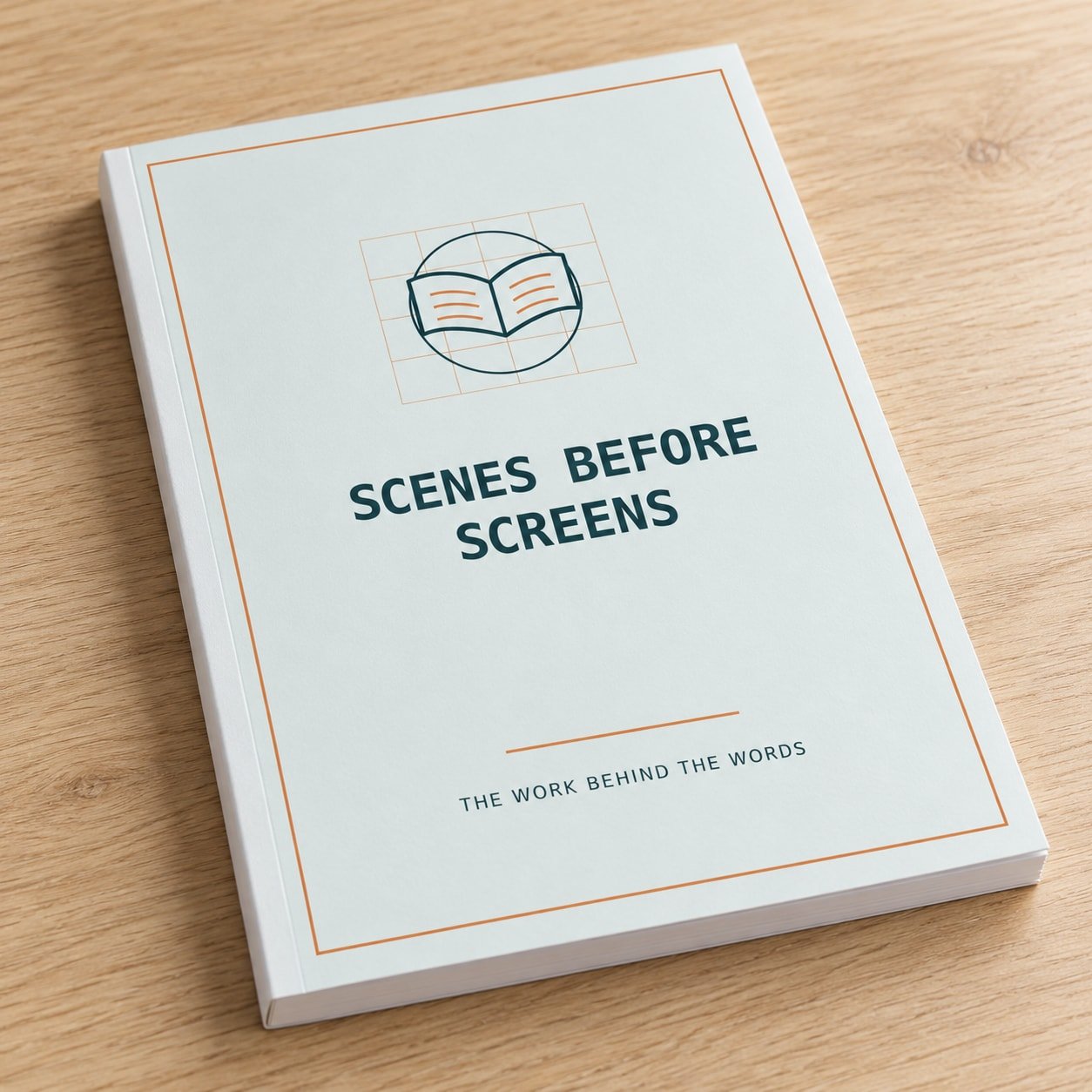Scenes Before Screens Writer Daily Planner