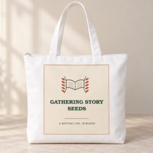 Gathering Story Seeds Writer Zipper Tote