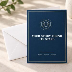 Your Story Found Its Stars Writer Greeting Card