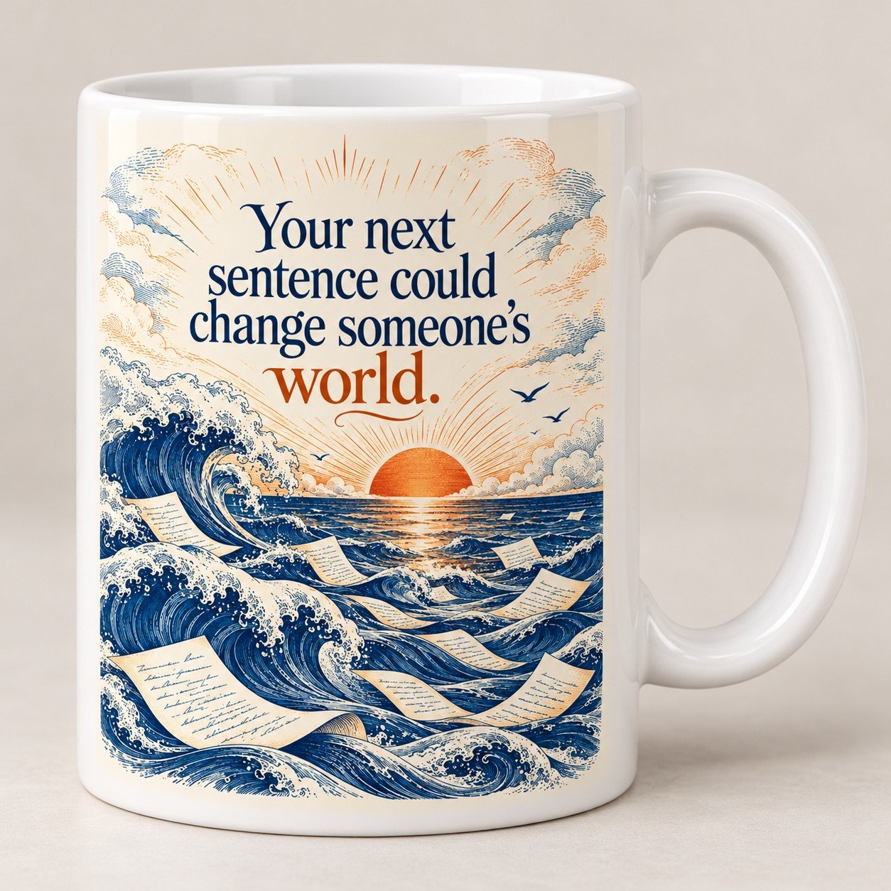 The Next Sentence Writer Coffee Mug