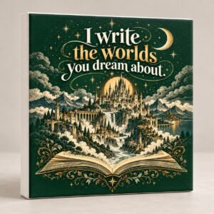 Midnight Worldbuilder Writer Canvas