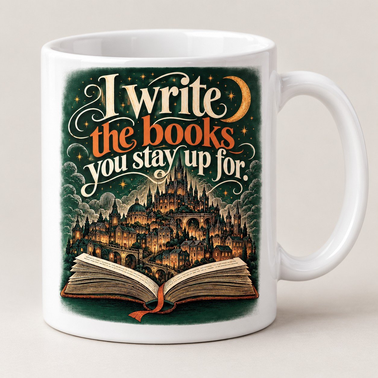 Stay Up for My Stories Writer Coffee Mug