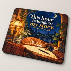 The Writing Hour Writer Mouse Pad