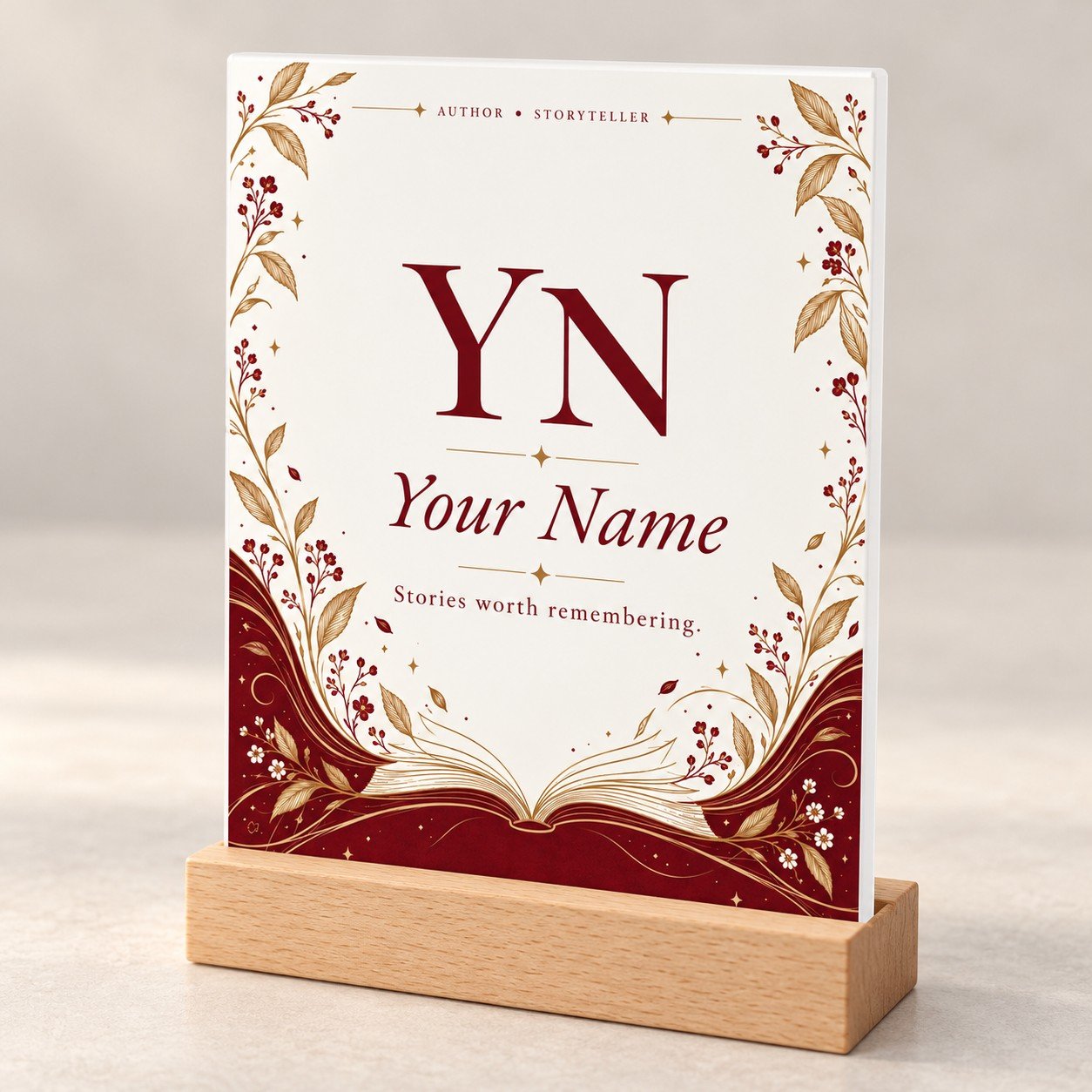 Signature Author Personalised Author 3-Piece Combo - Image 4