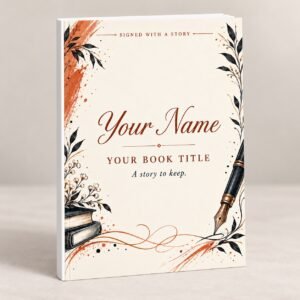 Signed with a Story Personalised Writer Daily Planner