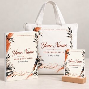 Signed with a Story Personalised Author 3-Piece Combo